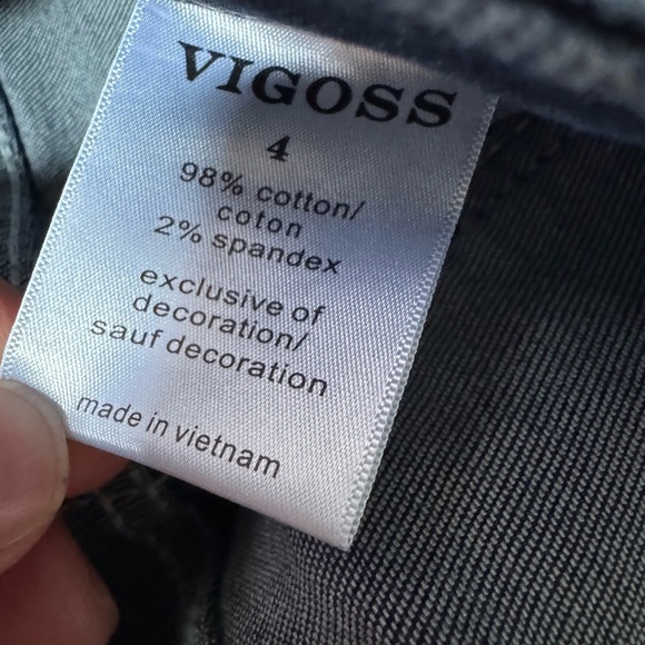 Vigoss Jeans Skinny Mid Rise Women's Size 4 EUC - Picture 5 of 7